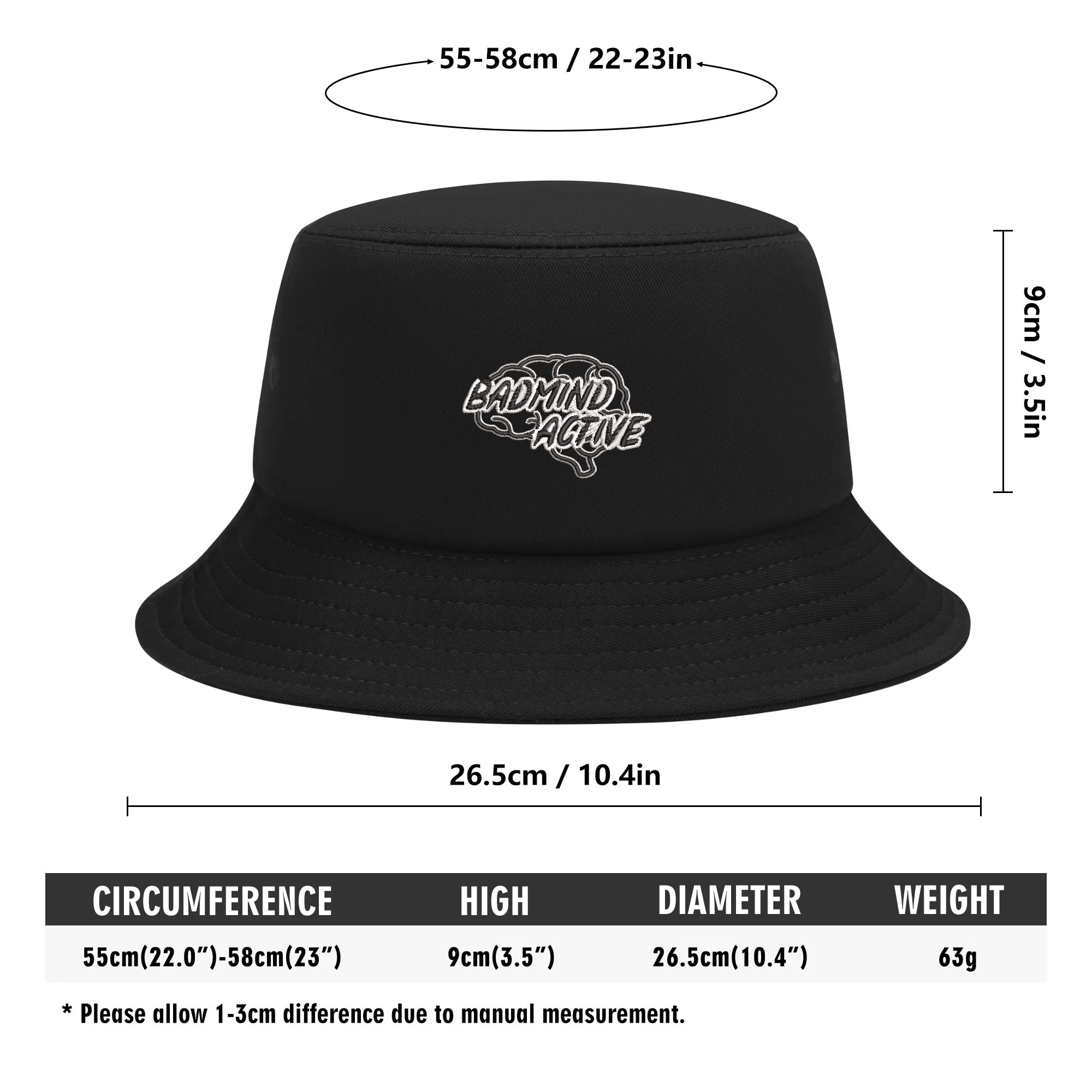 FZ Unisex Bucket Hats
