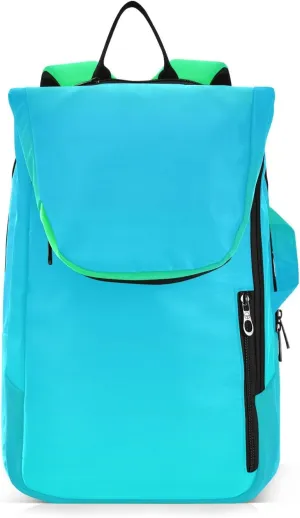 GAIGEO Yellow Amethyst Gradient Ombre Racket Bag, Multilayer Design Tennis Ball Bag, Sports and Daily Use