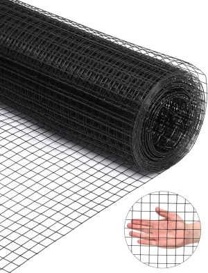 GAOMON Hardware Cloth 1/4 Inch, Chicken Wire Fencing 23 Gauge, 24" X 100' Galvanized Wire Mesh Roll, Raised Garden Bed Supports Wire Mesh Fence - Prevent Snakes, Raccoons, Foxes