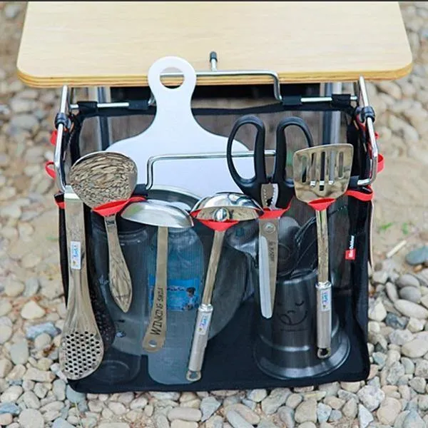 Garden Tool Storage Rack Bag for Garden, Camping & Barbecue