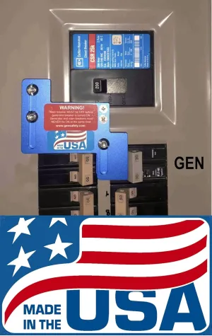 Generator Breaker Interlock Kit for Eaton/Cutler Hammer Type CH 150 & 200 Amp Panels | Model NCH200 | Made in USA !