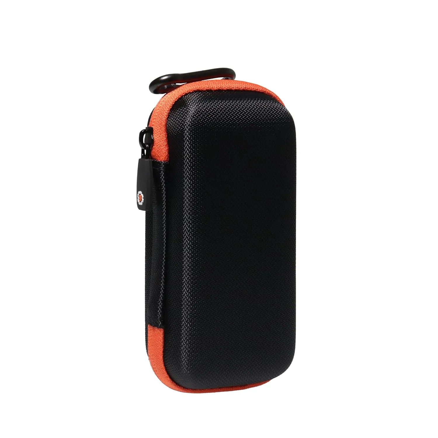 GETGEAR Weather Meter Case for Kestrel Weather Meter Compatible with Kestrel Elite, 5700/ 5700X, 5200, 5100, 5500, 2700, 3500, 3000, 3550, 2500, 1000 (Black with Orange Zipper)