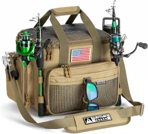 Ghosthorn Fishing Tackle Bags Salt Water Resistant Tackle Box Bag -large capacity tackle storage