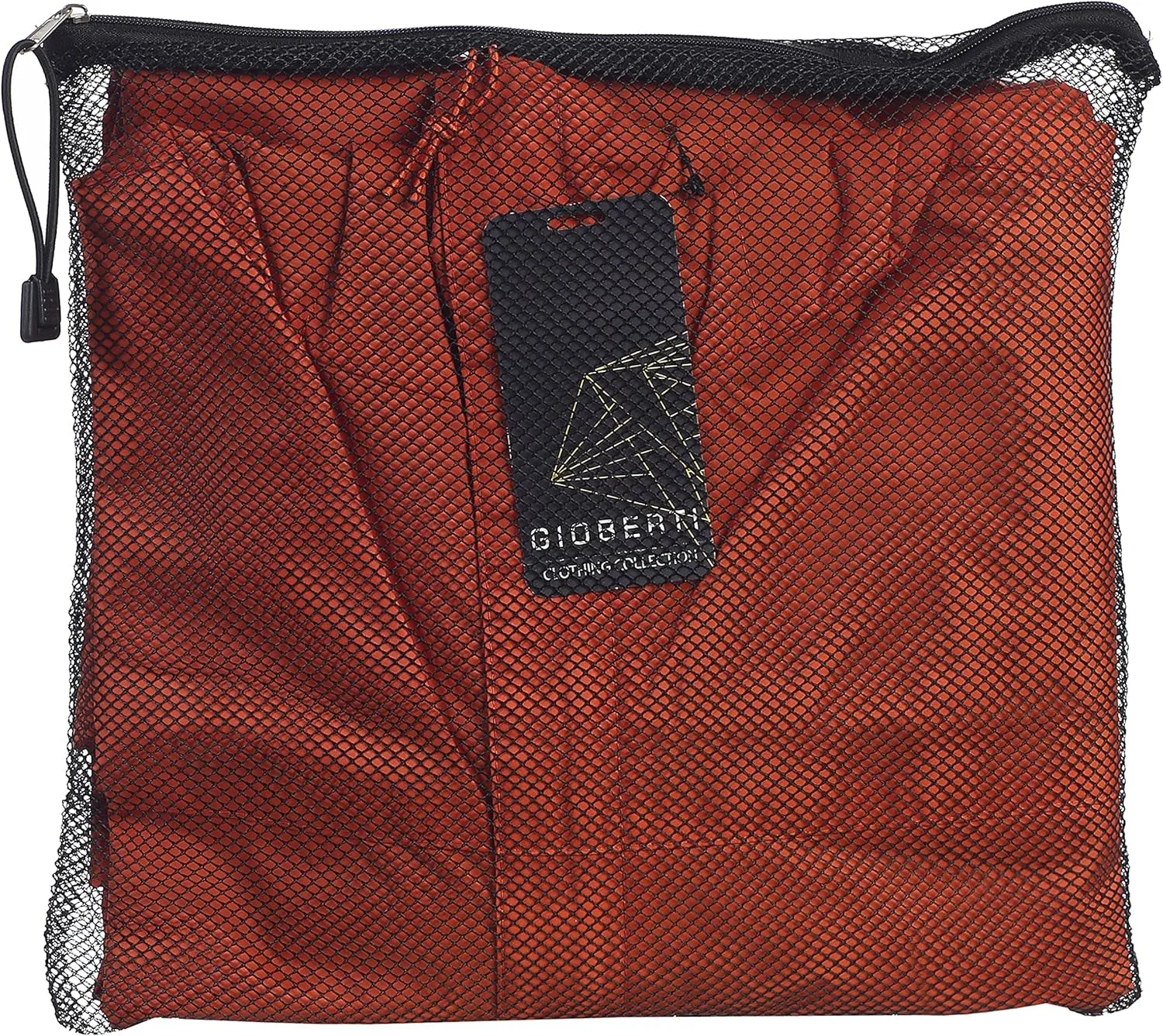 Gioberti Men's Waterproof Rain Jacket With Mesh Lining and Carrying Bag