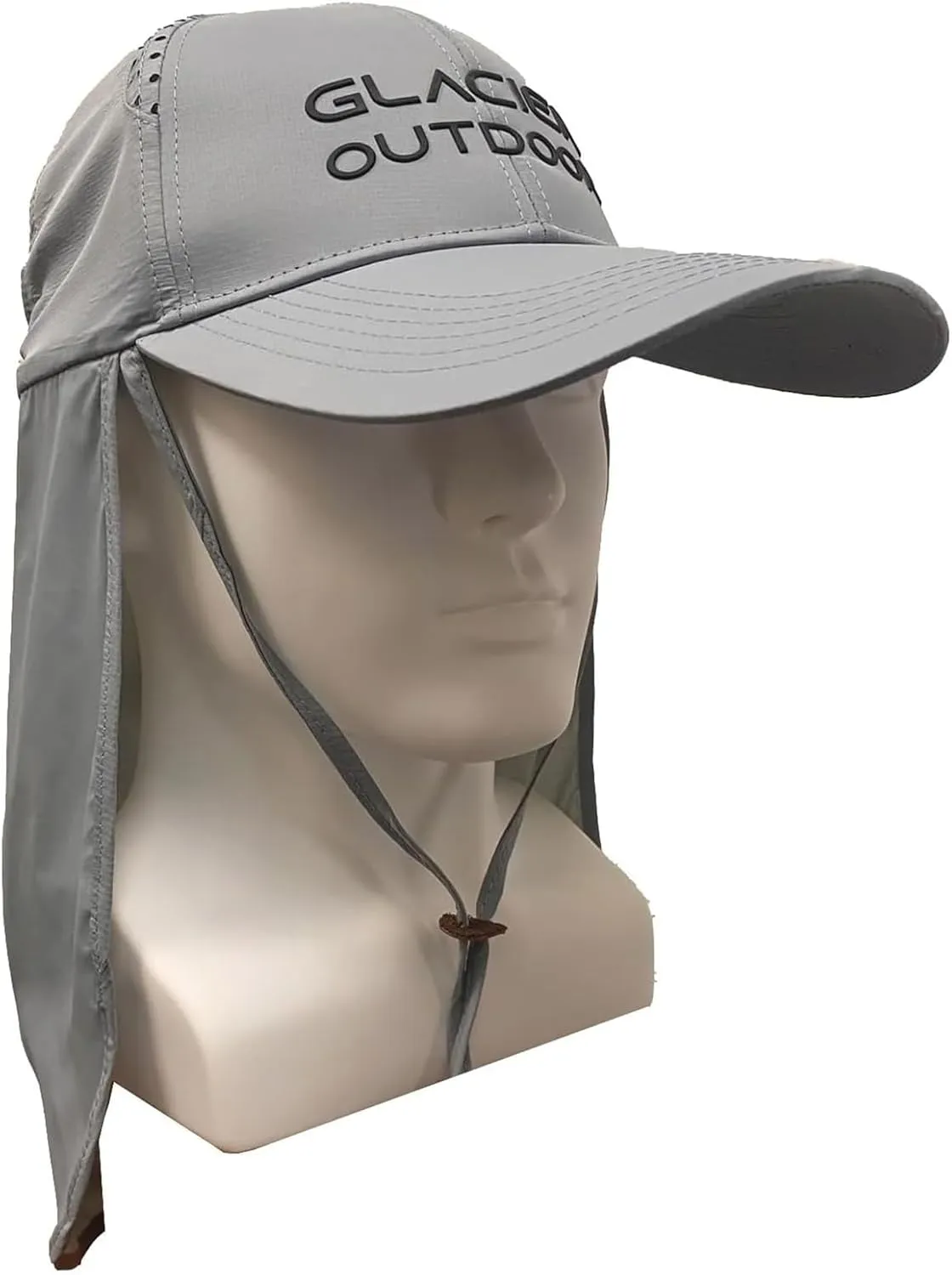 Glacier Glove Unisex Mojave Sun Hat | Lightweight Breathable Fishing Hat with Long Bill, Adjustable Toggle & Chin Strap, OSFM