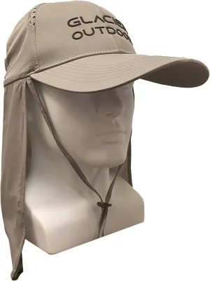 Glacier Glove Unisex Mojave Sun Hat | Lightweight Breathable Fishing Hat with Long Bill, Adjustable Toggle & Chin Strap, OSFM