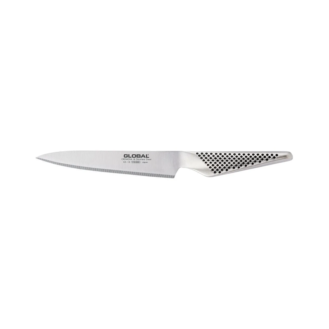 Global Utility Knife - Fine Serration Blade, 15cm