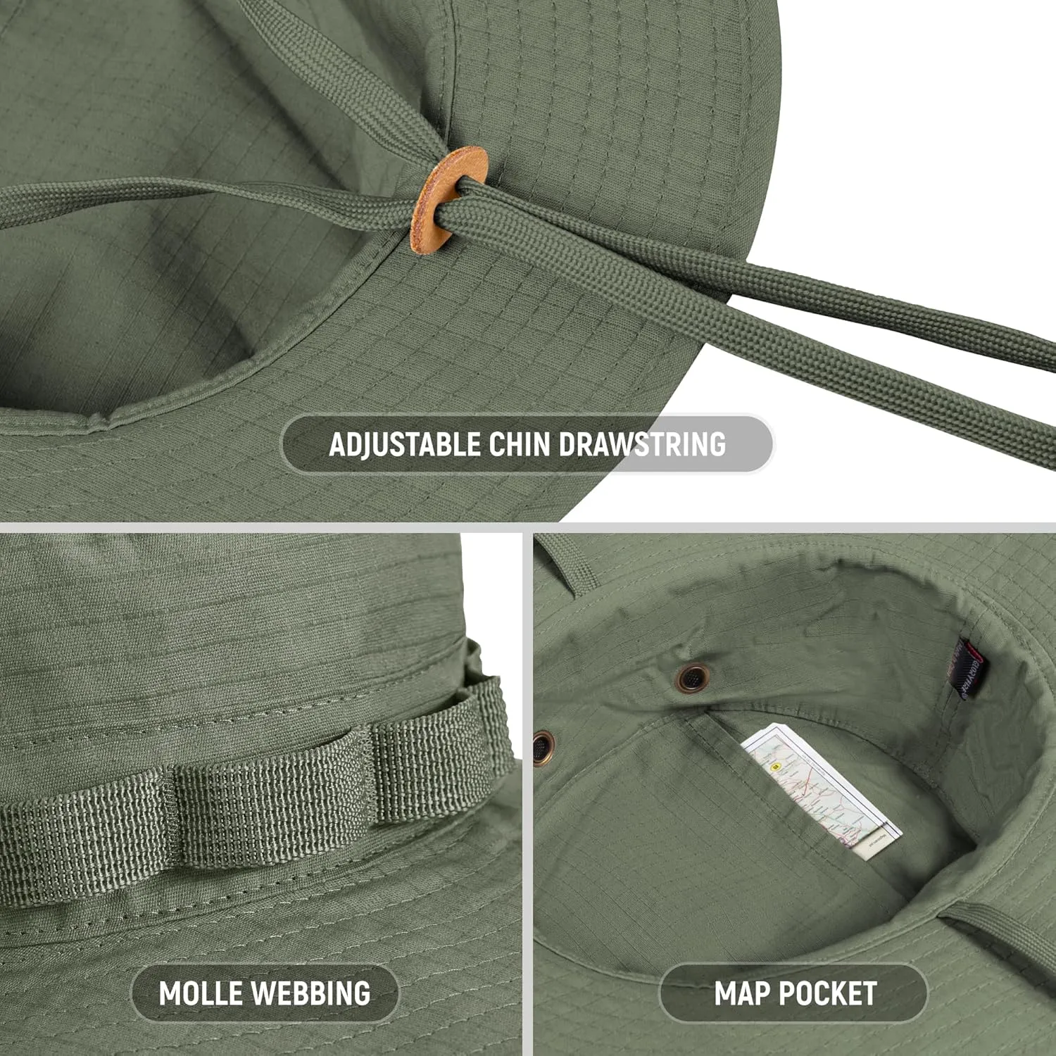 GLORYFIRE Boonie Hat Military Tactical Boonie Hats for Men Women Hunting Fishing Outdoor