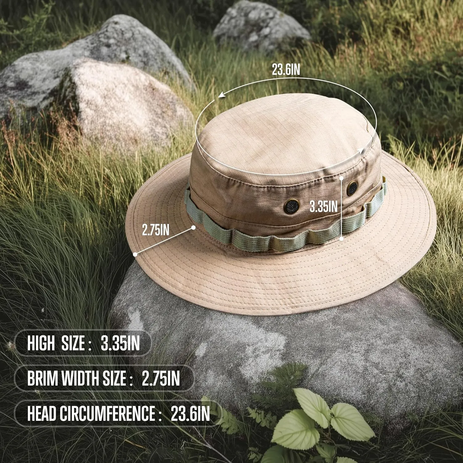 GLORYFIRE Boonie Hat Military Tactical Boonie Hats for Men Women Hunting Fishing Outdoor