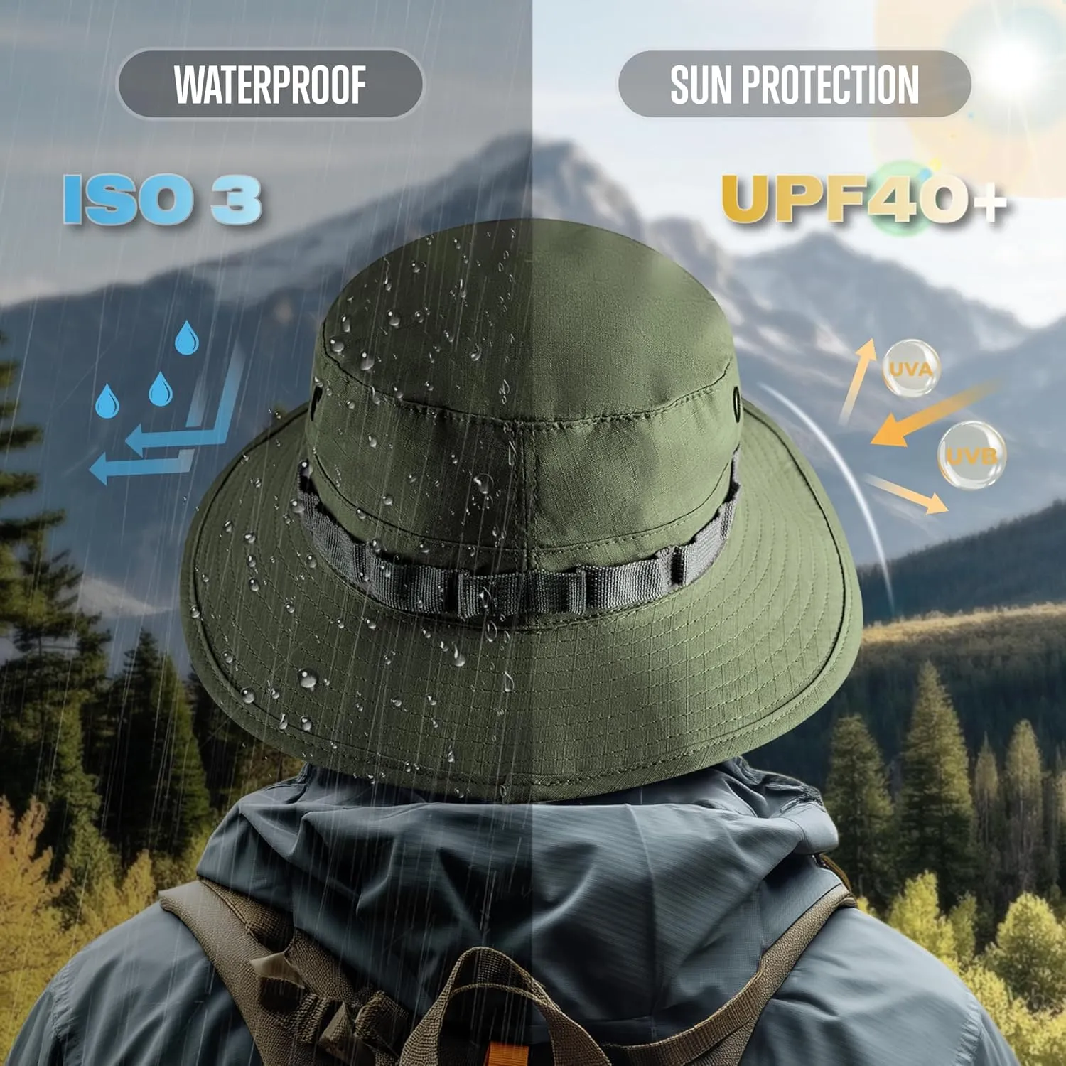 GLORYFIRE Boonie Hat Military Tactical Boonie Hats for Men Women Hunting Fishing Outdoor