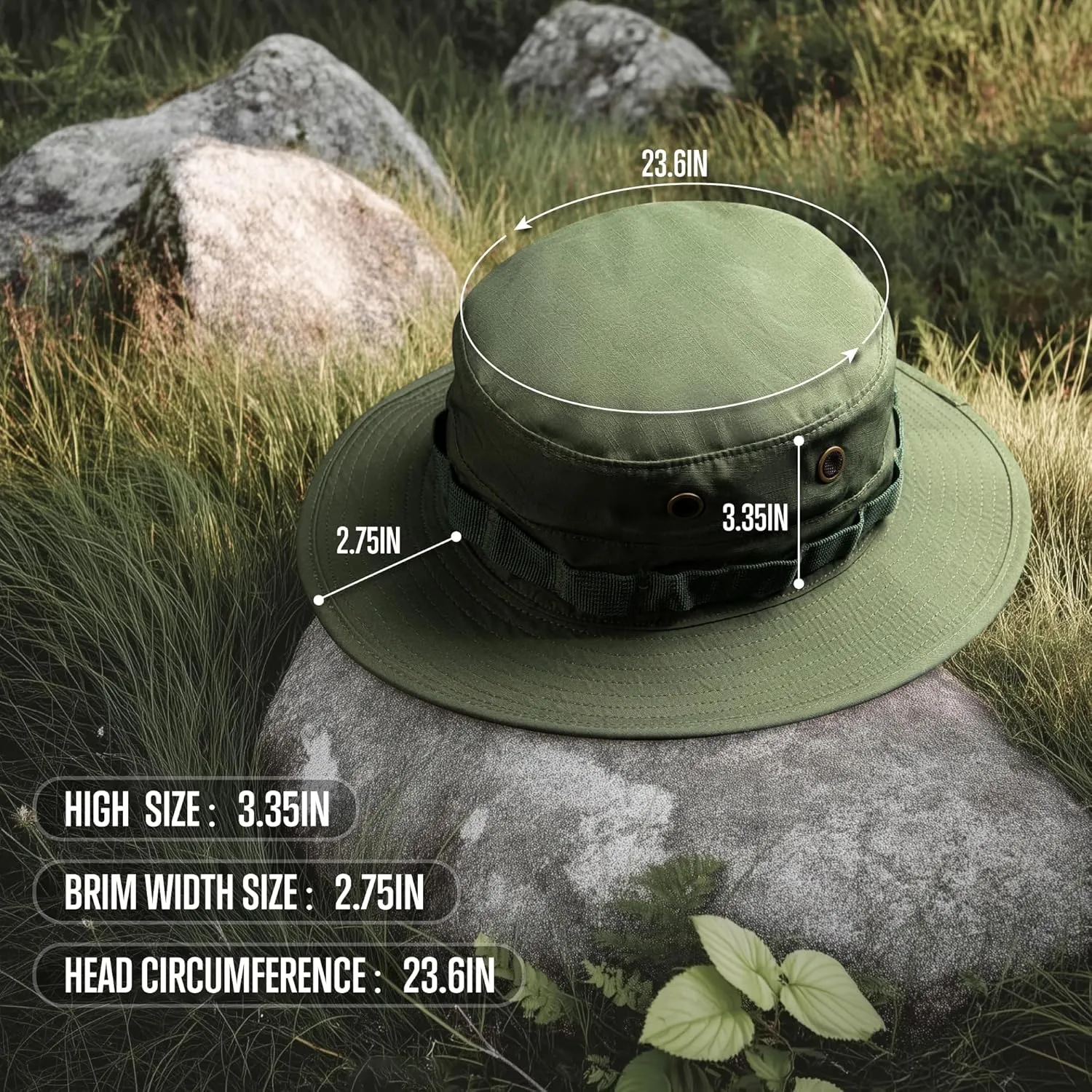 GLORYFIRE Boonie Hat Military Tactical Boonie Hats for Men Women Hunting Fishing Outdoor