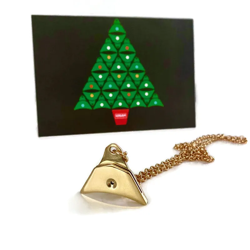 Gold Plated Logan Little Ventura Sheepdog Whistle