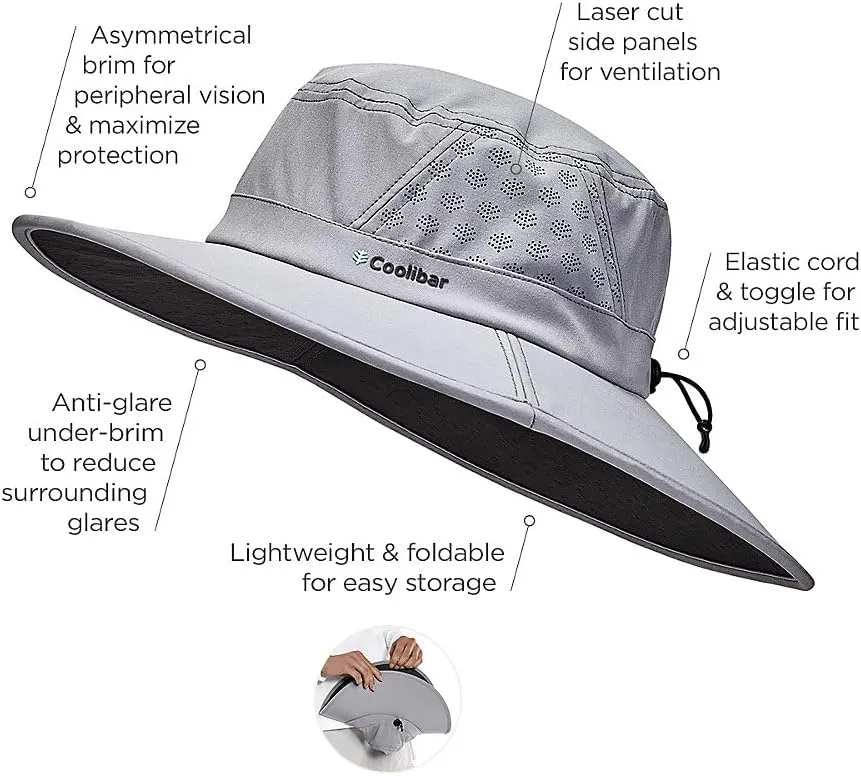 Golf Hat - UPF 50 Sun Protection - Ligtweight & Packable Hat - Fore Golf - Unisex