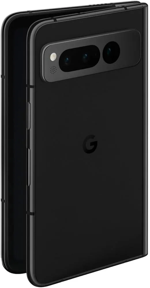 Google Pixel Fold - Unlocked Android 5G Smartphone with Telephoto Lens and Ultrawide Lens - Foldable Display - 24-Hour Battery - Obsidian - 256 GB (Renewed)