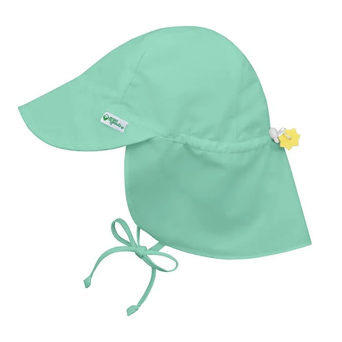 Green Sprouts - Flap Sun Protection Hat - Solid - Sun hat