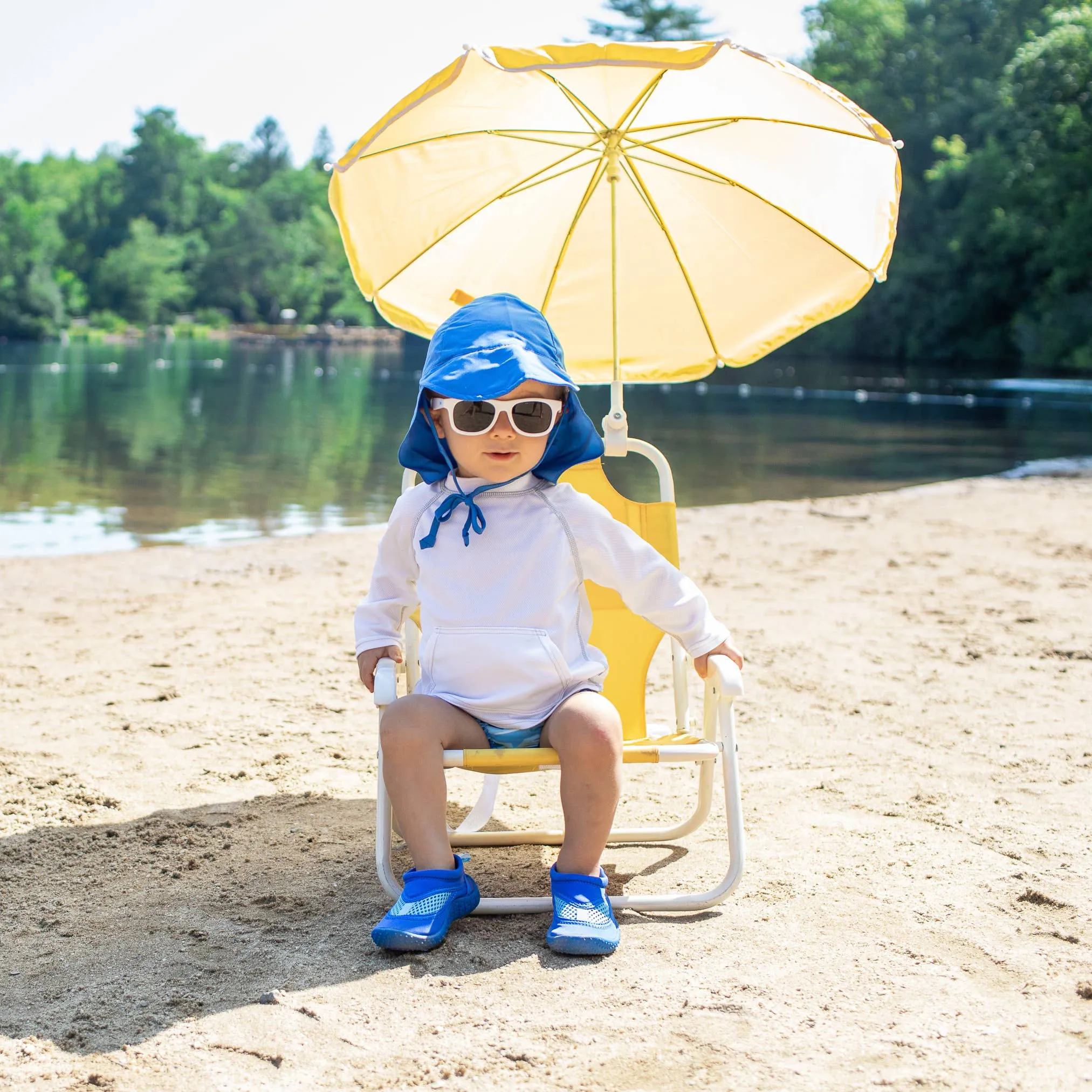 Green Sprouts - Flap Sun Protection Hat - Solid - Sun hat