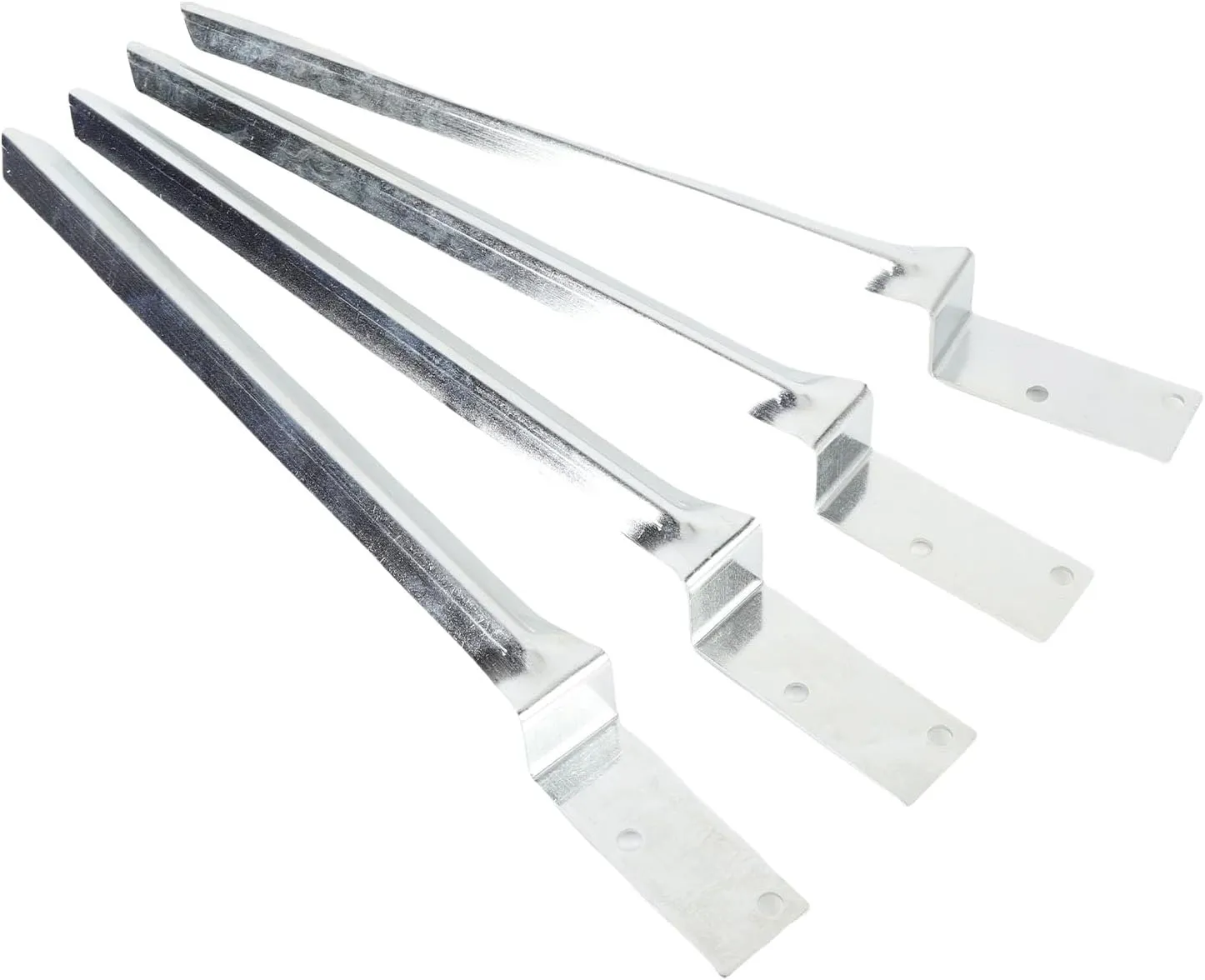 Ground Post Stake Anchor, Galvanized Steel, Swing Anchoring Bracket, Heavy Duty, Weather, for, Children's Swings, Wooden Climbing Frames, Quick Setup