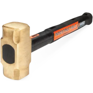 Groz Brass Head Sledge Hammer 4 lbs. ( 1.8 kg. )