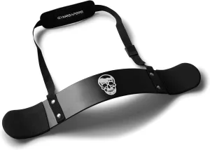 Gymreapers Bicep Arm Blaster - Bicep Curl Isolator w/Contoured, Padded Edges - Adjustable Bicep Bomber for Weightlifting & Bodybuilding