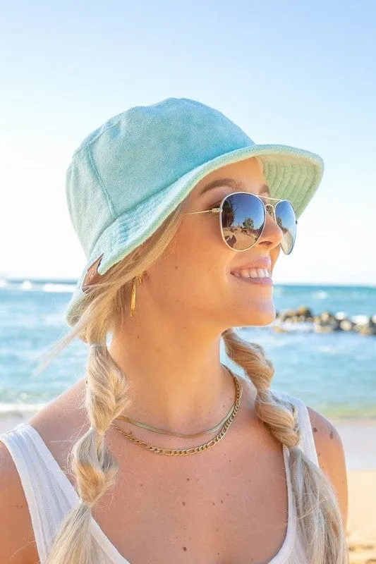 ❤️GYPSY FOX-CC Terry Cloth Bucket Hat