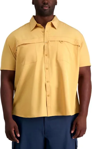 Haggar Men's The Active Series Hike Shirt (Regular and Big and Tall Sizes)