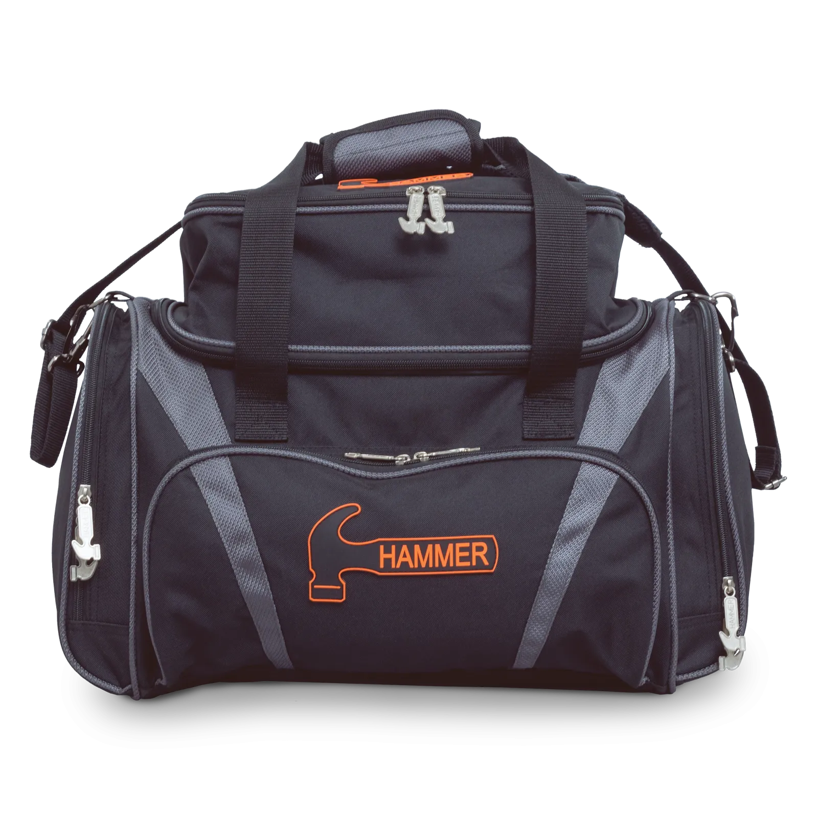 Hammer Premium Deluxe Double Tote - Black/Grey