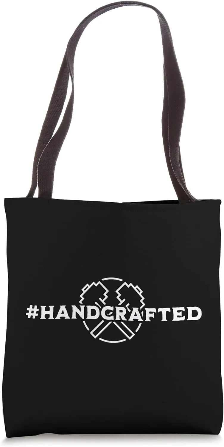 #handcrafted - Funny Blacksmith Tote Bag