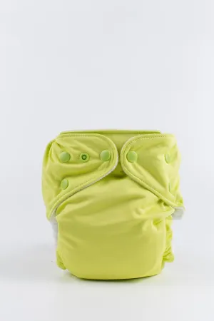 Hanging Diaper Pail, Electric Lime