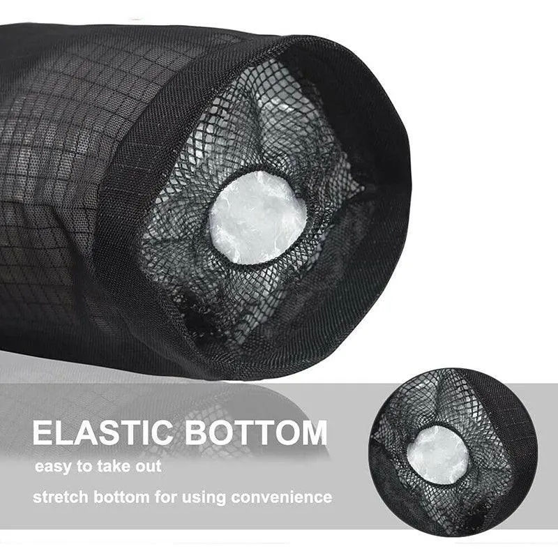 Hanging Holder Tash Mesh Storage Organizer Garbage Bags Plastic Bag Dispenser Au