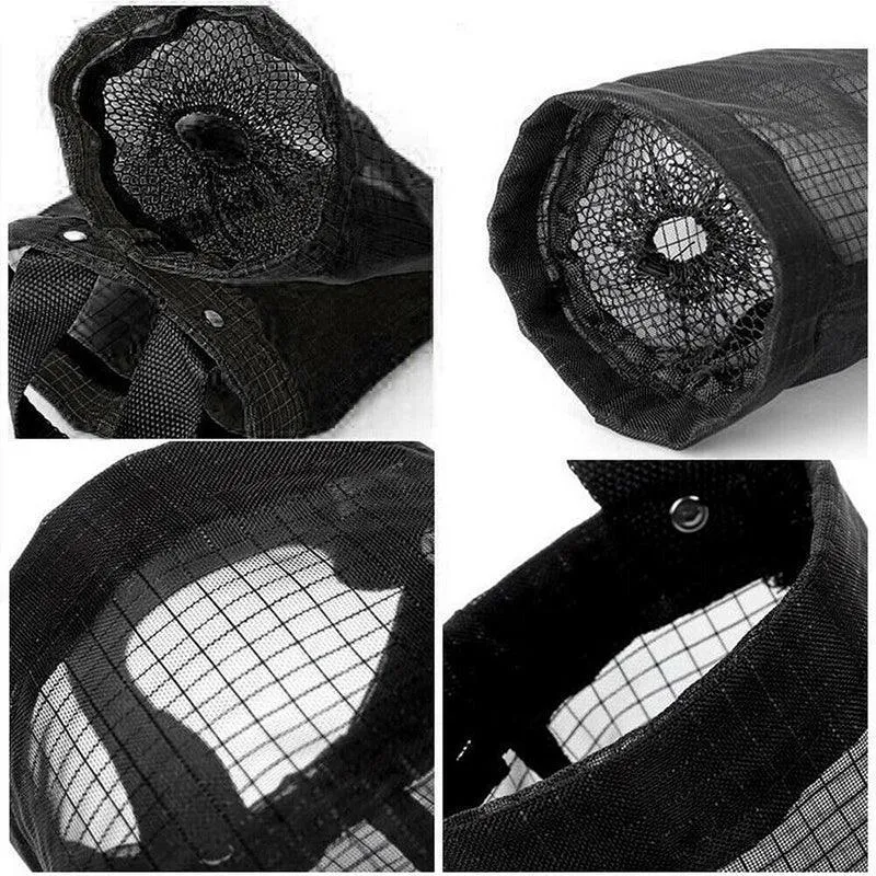 Hanging Holder Tash Mesh Storage Organizer Garbage Bags Plastic Bag Dispenser Au