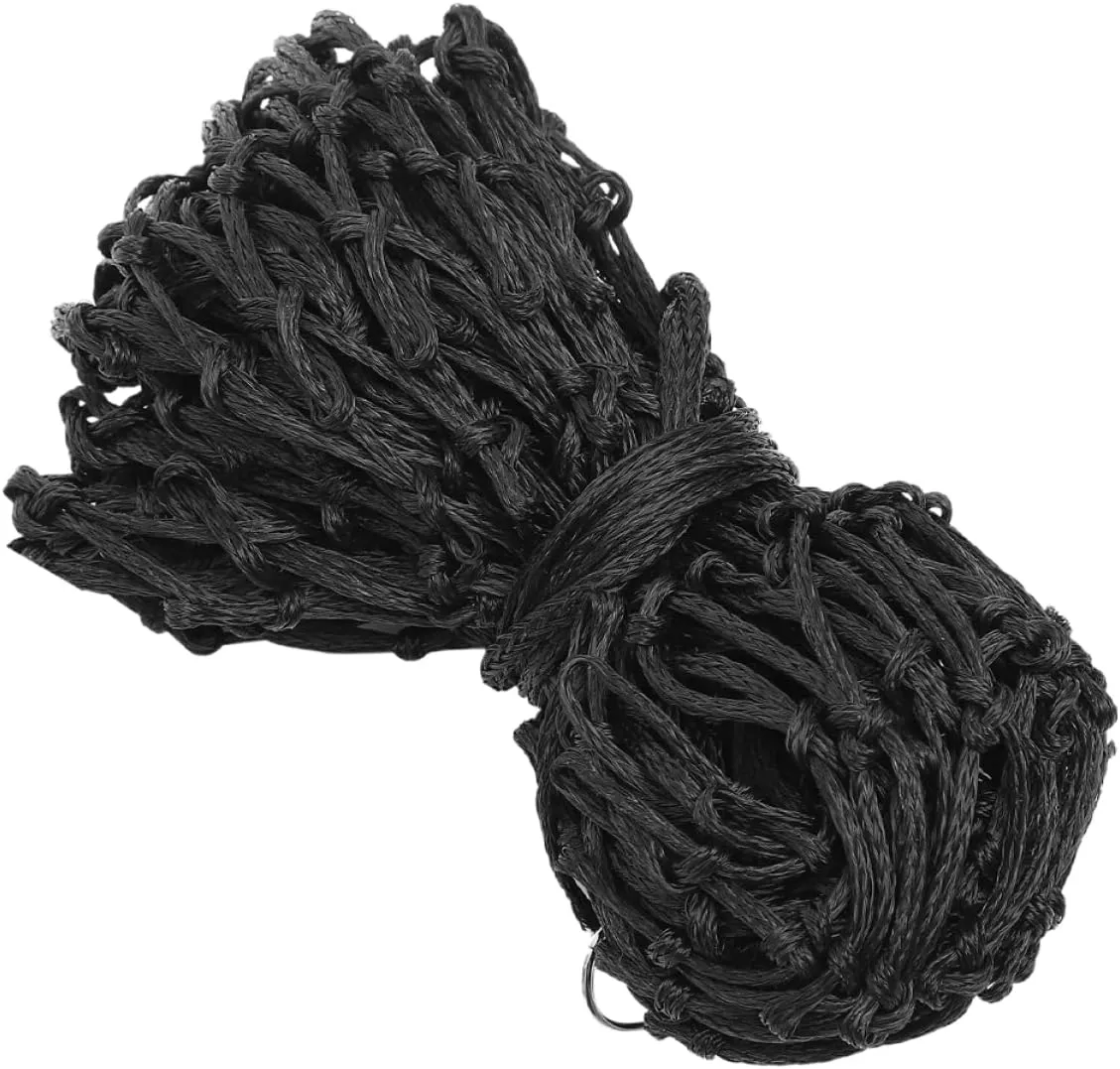 Hanging Horse Hay Storage Net Bag Durable Feeding Pouch Cows and Sheep Space Saving Design Reduces Waste for Easy Access