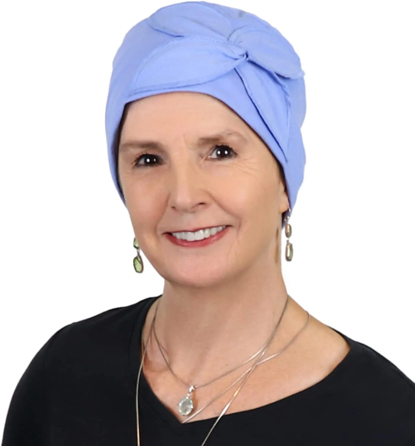 Hats Scarves & More Chemo Headwear Cancer Hat Turban for Women 50  UPF Sun Protection 100% Combed Cotton Butterfly Beanie