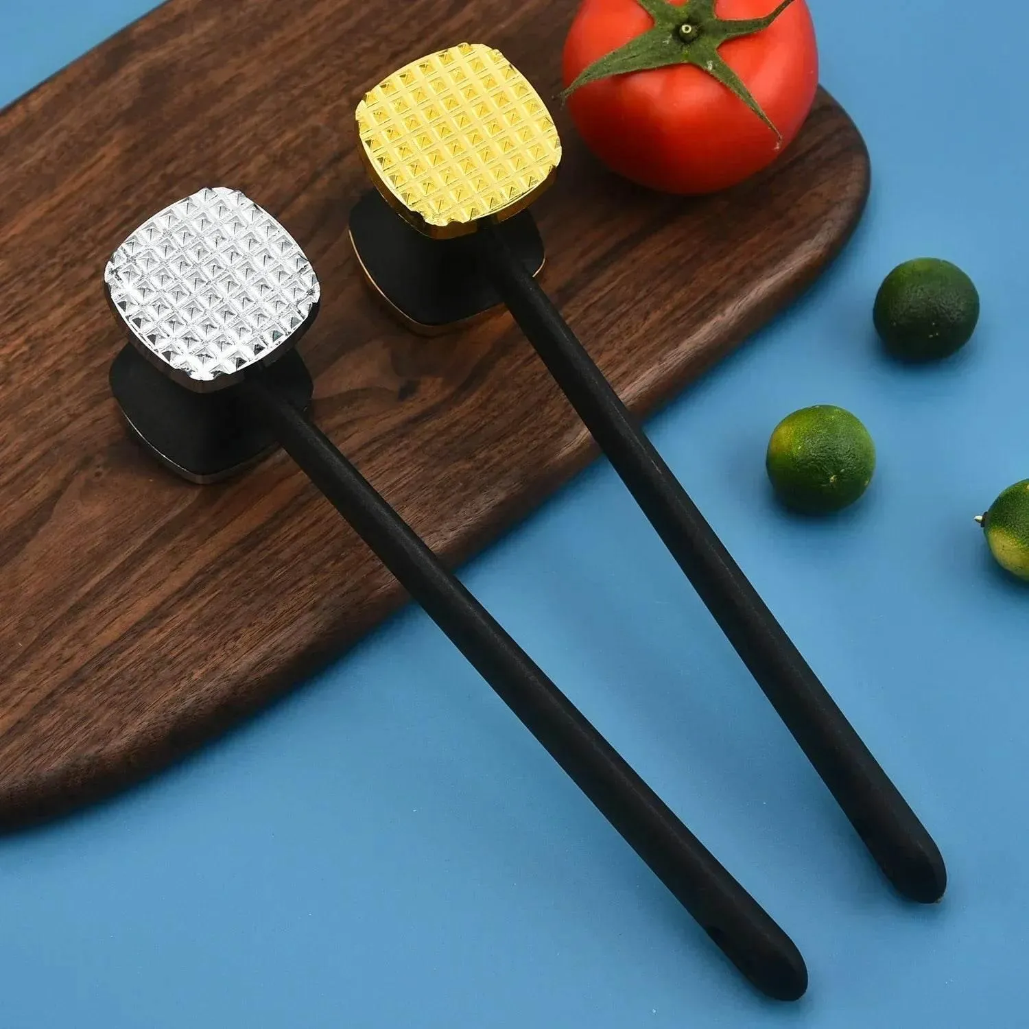 Heavy Duty Meat Tenderizer Hammer - Professional Steak Tenderizing Tool for Juicy Flavorful Cuts