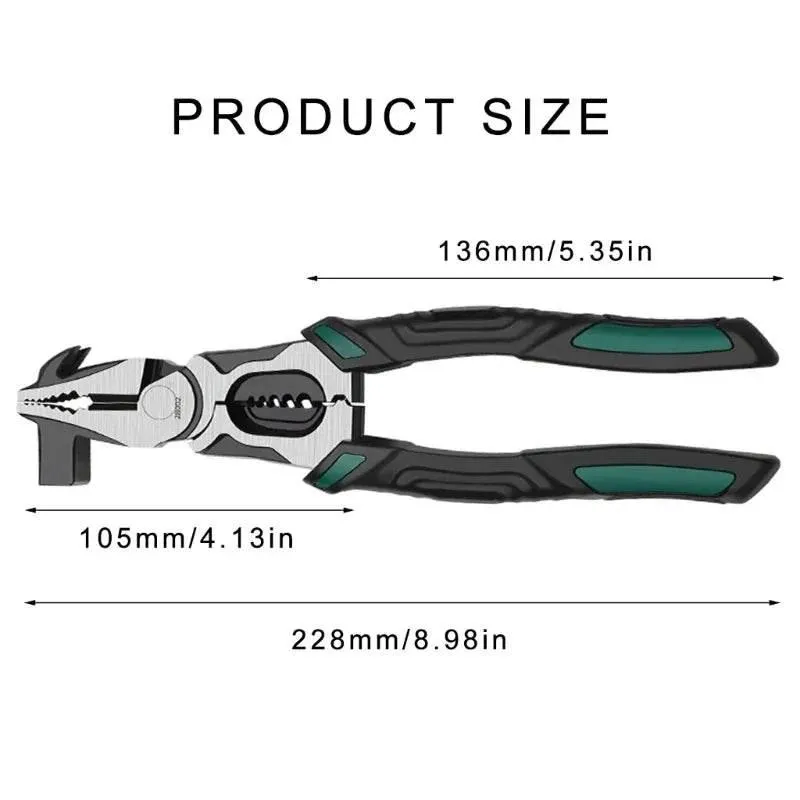 Heavy-Duty Pliers  Hammer Set - Multifunctional Industrial Tools