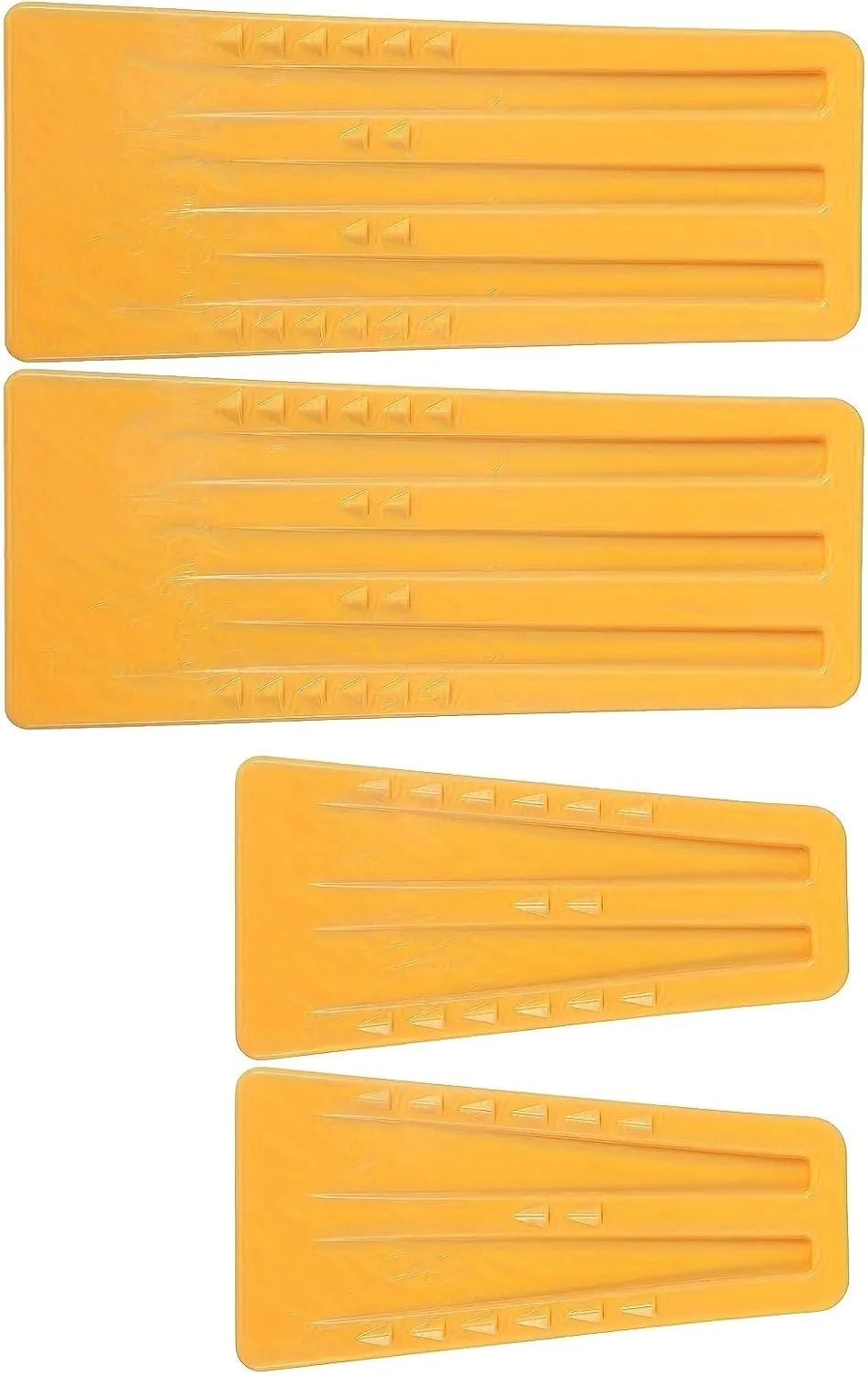 Heavy Duty Tree Cutting Wedges Antislip Spikes Splitting Tool For Secure Logging Operations Combination 4pcs/Set