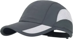 HH HOFNEN Quick Dry Baseball Cap Unstructured Running Cap Water-Resistant UPF 50  Mesh Golf Sun Hats for Men Women