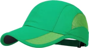 HH HOFNEN Quick Dry Baseball Cap Unstructured Running Cap Water-Resistant UPF 50  Mesh Golf Sun Hats for Men Women