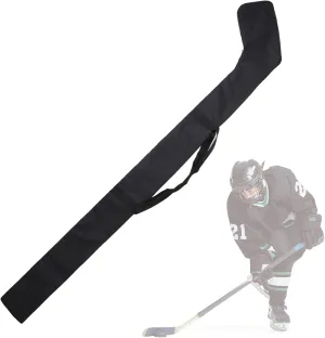 Hockey Storage Bag - Dual Shoulder Straps, Ice Field Hockey Stick Carrier, 57 x 13 inches