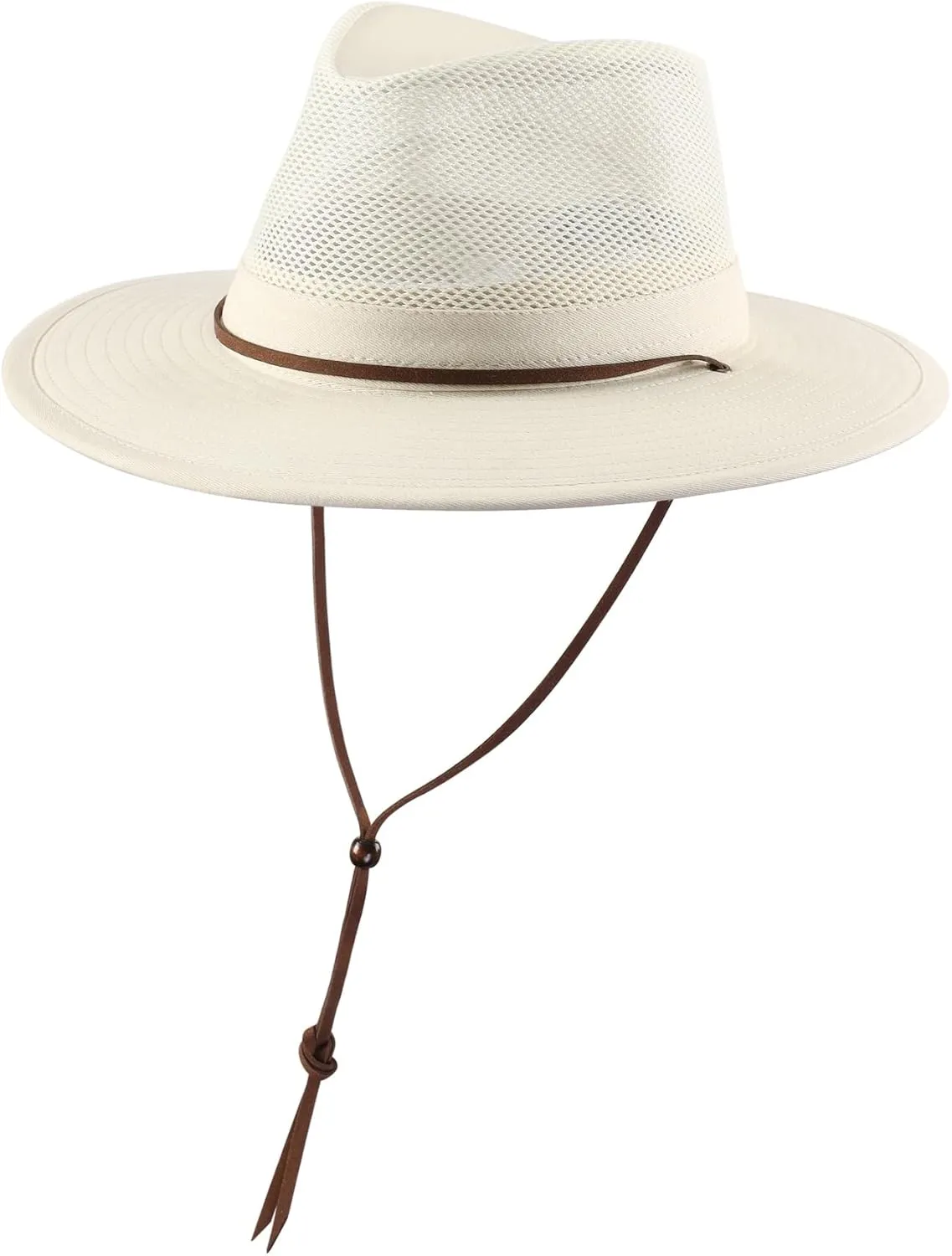 Home Prefer Cotton Summer Fedora Hat Wide Brim Sun Hats for Men Women UPF 50  Sun Protection Cap for Fishing Hiking