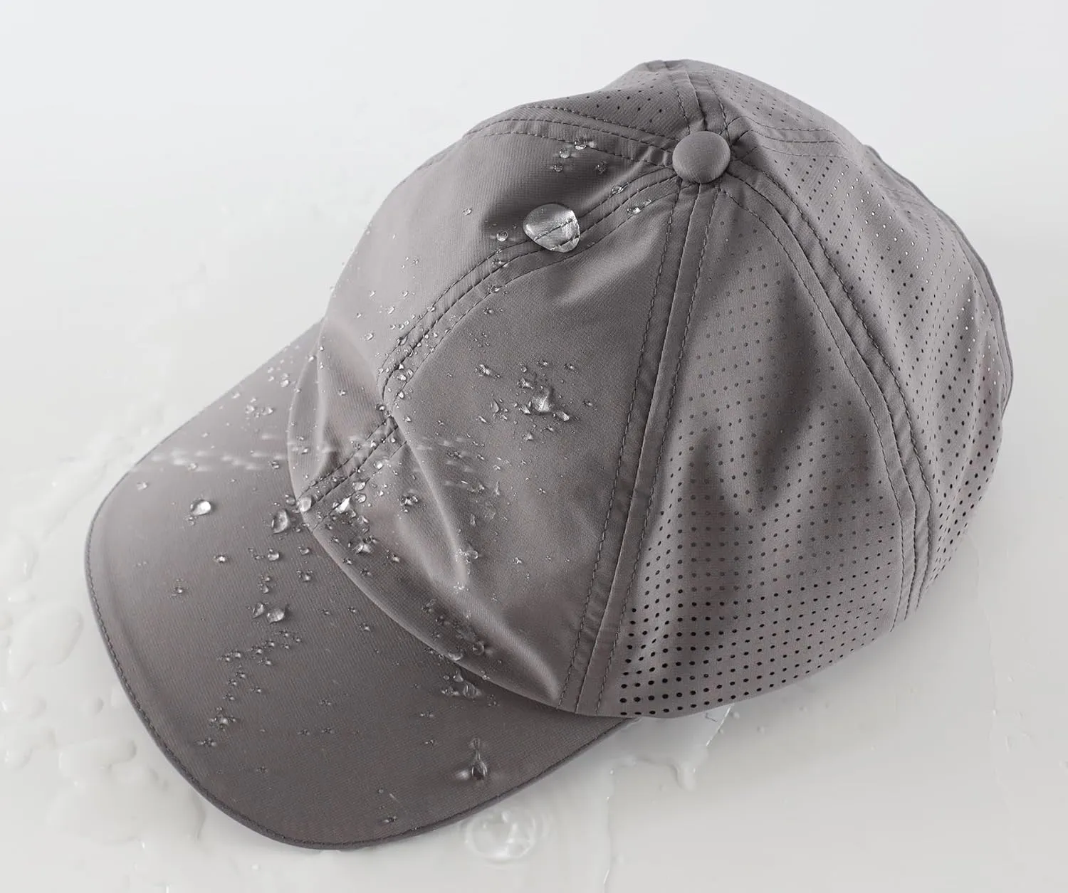 Home Prefer Reflective Water Repellent Quick Dry Airy UPF50  Sun Hat for Men Women Outdoor Sports Baseball Caps Unisex