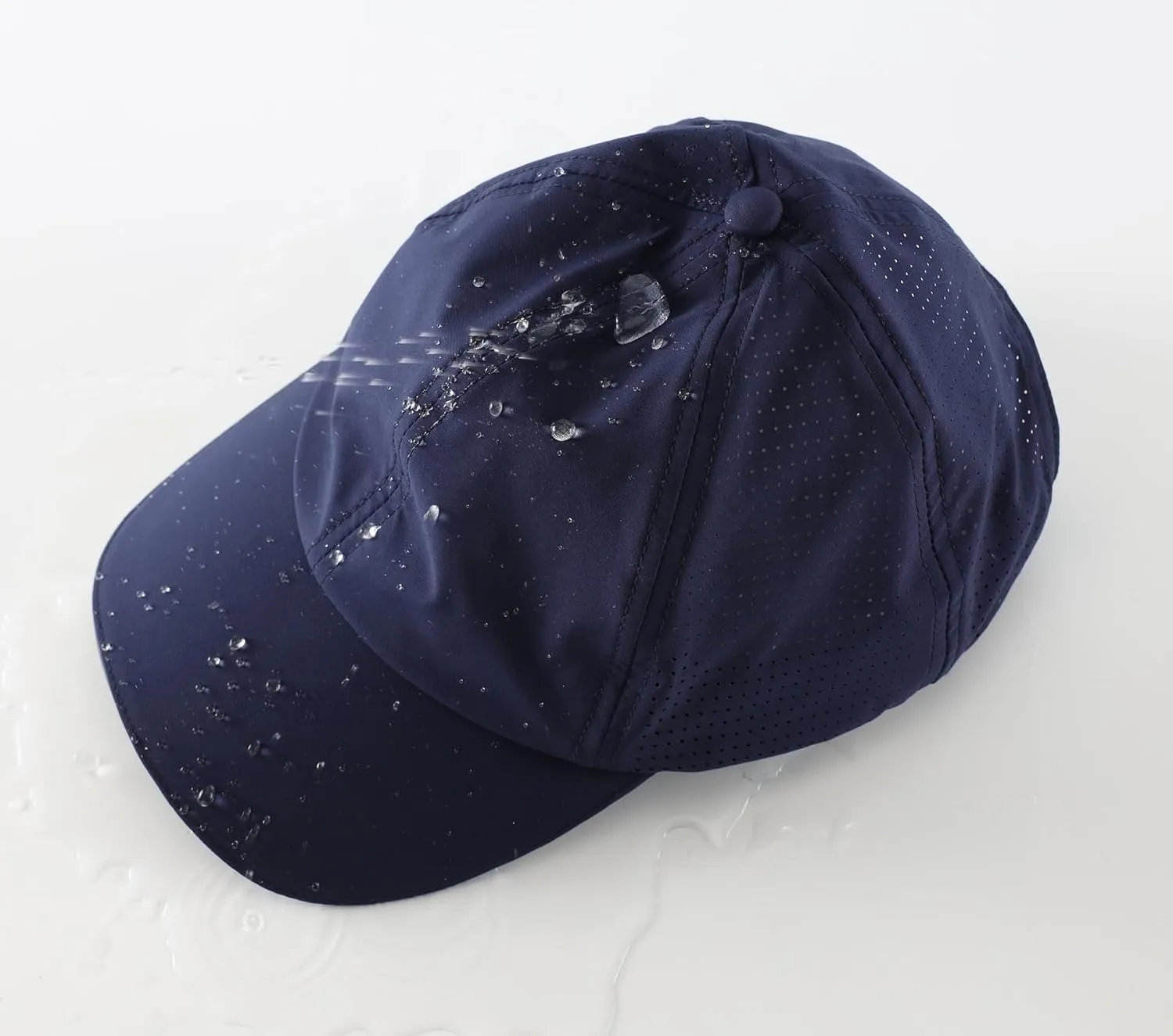 Home Prefer Reflective Water Repellent Quick Dry Airy UPF50  Sun Hat for Men Women Outdoor Sports Baseball Caps Unisex