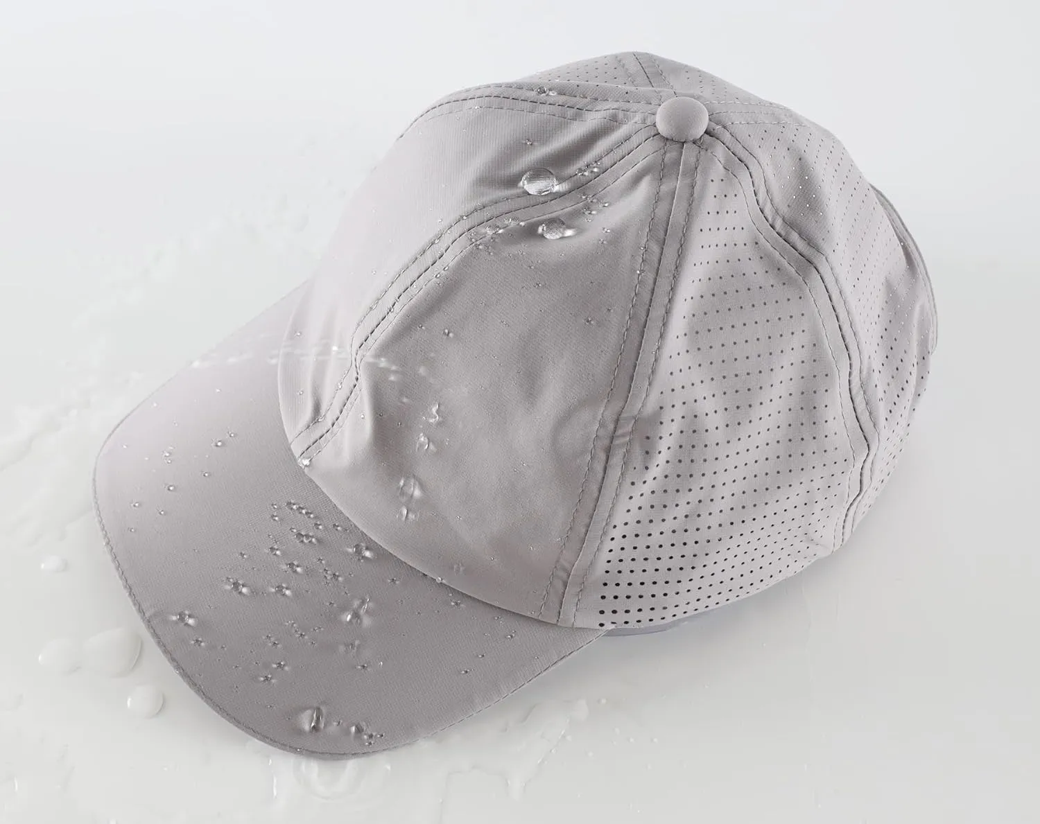 Home Prefer Reflective Water Repellent Quick Dry Airy UPF50  Sun Hat for Men Women Outdoor Sports Baseball Caps Unisex