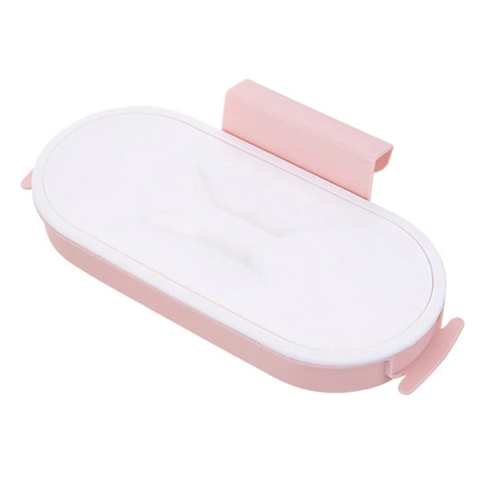 HULIANFU Portable Plastic Garbage Hanging Bag Kitchen Trash Storage Rack Bag Hook Scouring Pad Dry Shelf Holder Kitchen Organzier