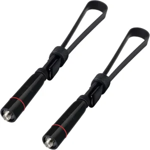 HYS SMA-Female Handheld Dual Band Antenna 15.3-Inch Super Foldable VHF/UHF (144/430Mhz) Antenna for BaoFeng uv-5r uv-82 f8hp BF-F8  Kenwood Radios (2 Pack)