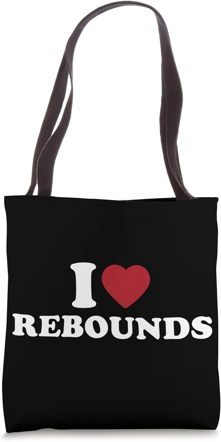 I Love Rebounds Basketball Fan Sports Game Tote Bag