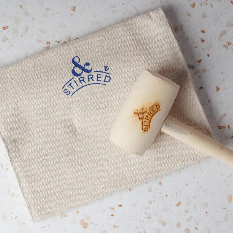 Ice Bag and Mallet (Wooden Hammer)