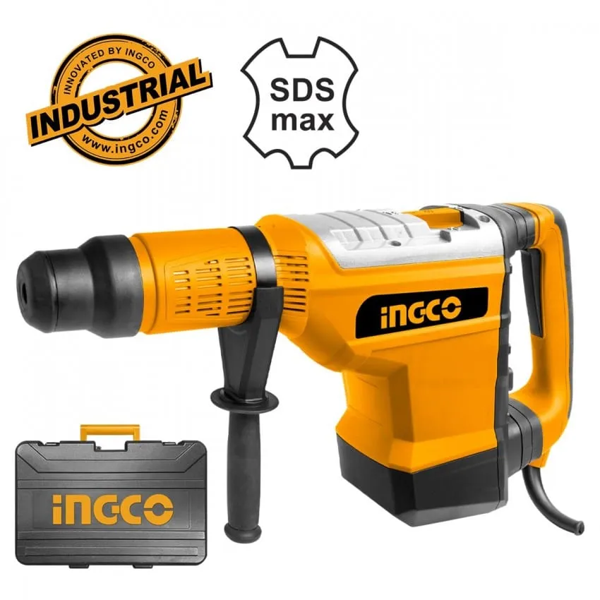 Ingco SDS Max Rotary Hammer Drill 19J 1700W - RH1700558
