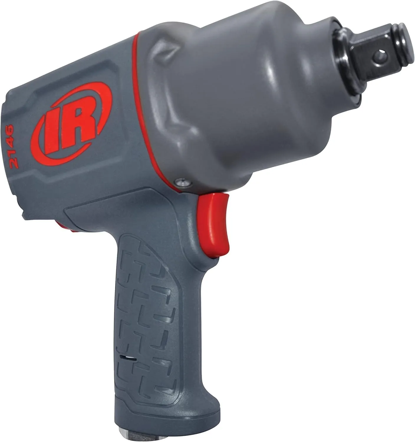 Ingersoll Rand 2146Q2MAX 1" Air Impact Wrench, Quiet, 2,000ft-lbs Nut-busting torque, Maintenance Duty, Pistol Grip