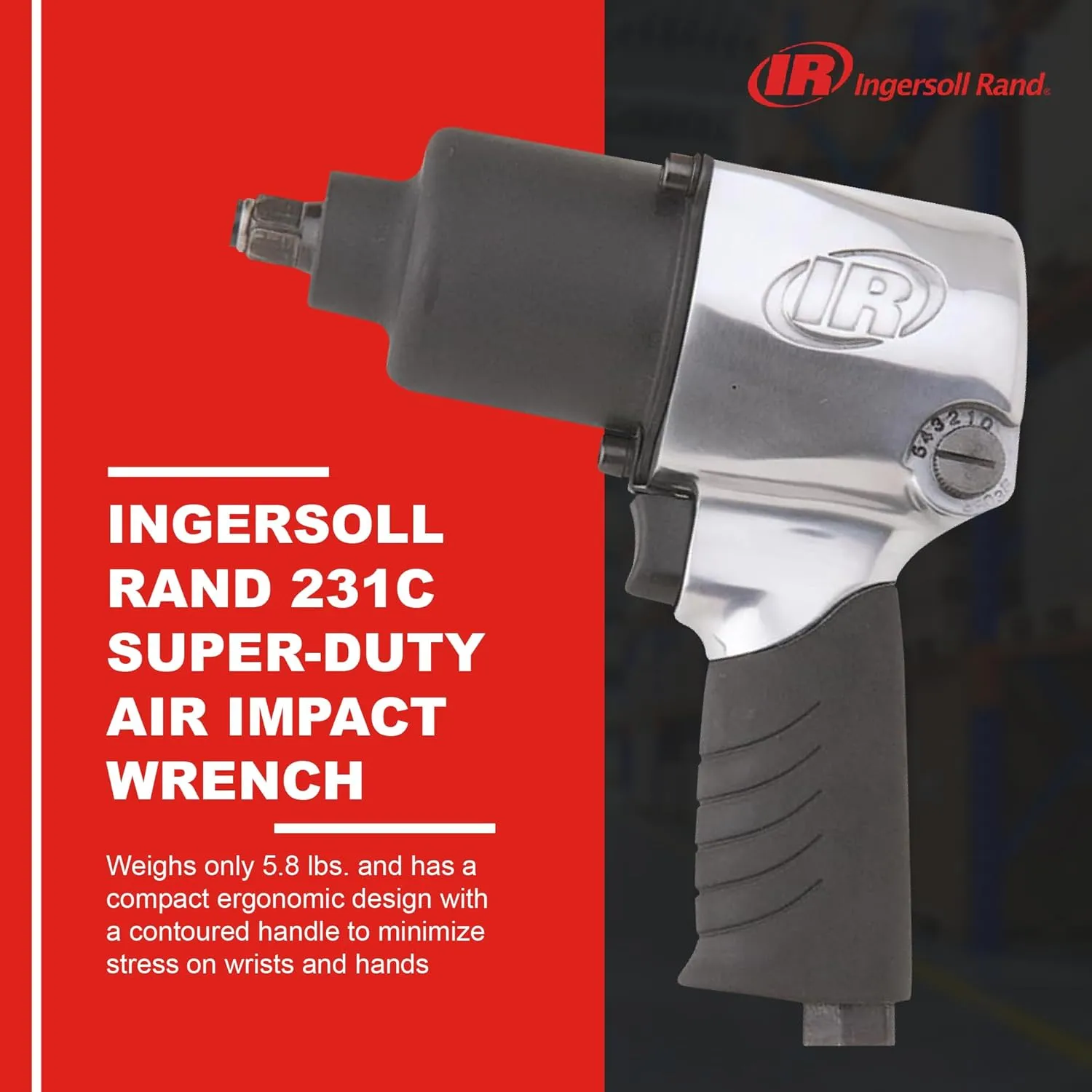 Ingersoll Rand 231C 1/2-Inch-Drive Air Impact Wrench