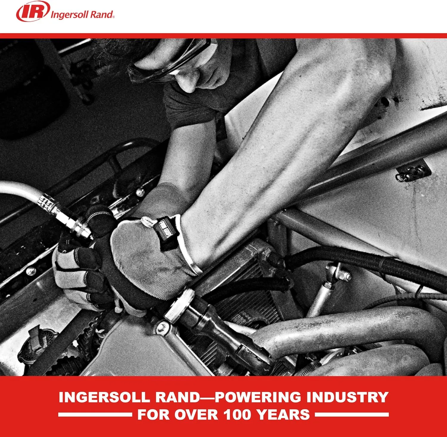 Ingersoll Rand 261 3/4" Air Impact Wrench, 1,100 ft-lbs Max Torque, Super Duty, Pistol Grip